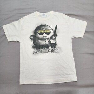 South Park Eric Cartman Respect My Authority T-Shirt Men's Size L
